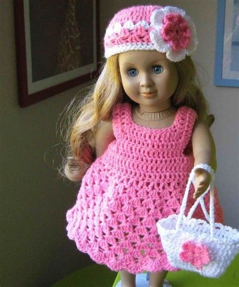 18 doll crochet patterns|free crochet doll outfit patterns.